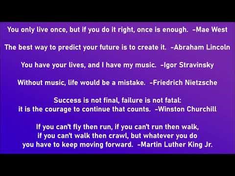 Pinakamahusay na 150 quote tungkol sa buhay - Mga motivational quote tungkol sa buhay at tagumpay