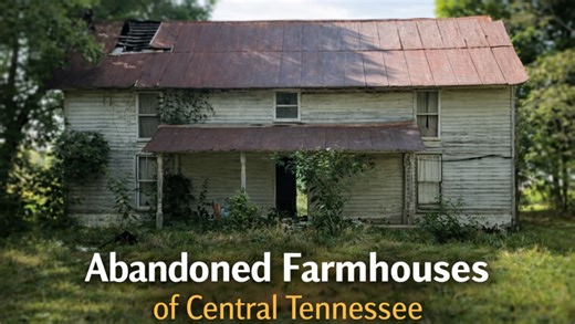 Abandoned farmhouses of central Tennessee