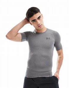 Under Armour Heatgear compression t-shirt in grey   | ASOS