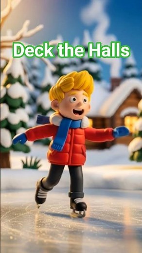 🎄 Deck the Halls Christmas Song for Kids | Festive Nursery Rhyme & Holiday Fun | Kids Play City 🎅✨