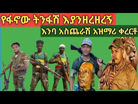 ለዘመነ ካሴ አዲስ እንባ አስጨራሽ ቀረርቶ ፋኖ ተነስ New Ethiopian kererto for Zemene Kassie Amhara fano Commander