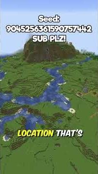 THIS IS THE ULITMATE STARTER SEED FOR MINECRAFT! #minecraft #minecrafttutorial #minecraftseed