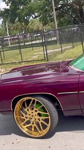 Kodak Black test driving his 71 Chevy Donk