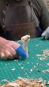 Watch the full carving process now on YouTube — link in bio. #woodcarving #handcarving #beavercraft #figurecarving #diywoodart #slowcraft #carvingtutorial #woodart | BeaverCraft