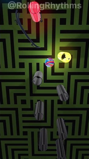 Marble Iphone ring tone music #marblemusic #satisfying #marblerun