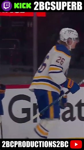 Thompson Scores From Center Ice #nhl