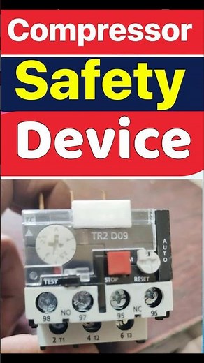 Why does compressor overload trip repeatedly? Real Fault Explained #hvactraining