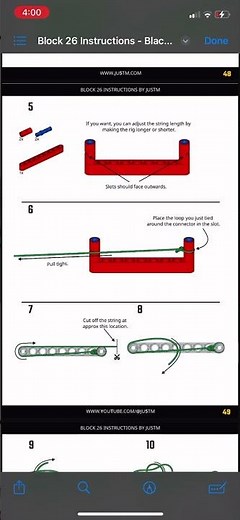 glock 26 string tutorial ‪@lovecookie12347‬ #lego