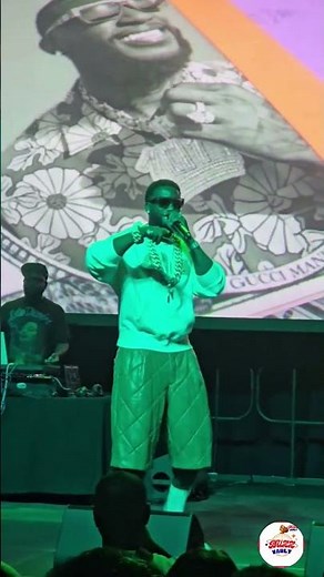 Gucci Mane Performing Live Concert Show 1017 Tour