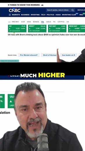 Oil Prices Surge: Predicting Market Crash & Inflation #shorts