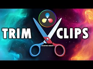 How To CUT And TRIM Video In Davinci Resolve - Quick Tutorial