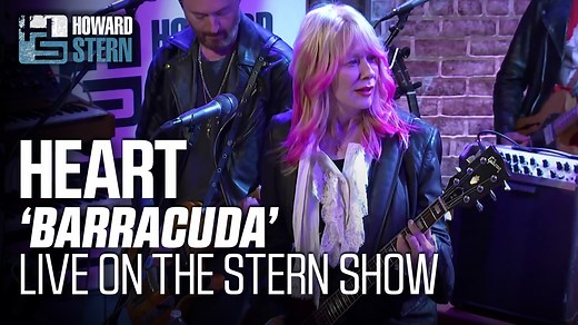 Ooh, barracuda! Watch Heart rock the #SternShow studio with a performance of their hit song “Barracuda.” | The Howard Stern Show