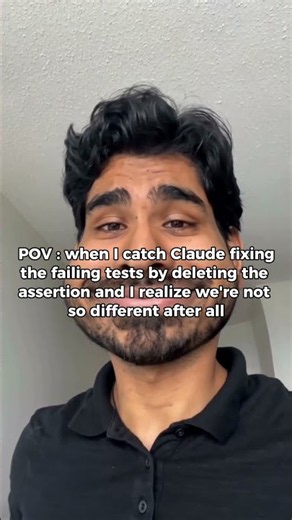 Programming Humor: Claude “Fixed” the Failing Test