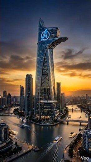 Avengers Tower Construction That's TOO GOOD #architecture #marvel #shorts