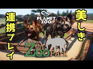 【Planet Zoo】生息地の分断を伝えるリカオン舎【ゆっくり実況Vol.4】