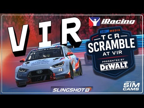High Intensity Road Racing | iRacing LIVE | 2025 TCR Scramble | Virginia International Raceway