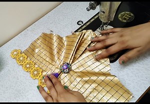 8.9K views · 437 reactions | Designer puff sleeves cutting stitching...