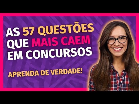 🔴 The 57 Portuguese Language QUESTIONS that MOST APPEAR in PUBLIC EXAMS!