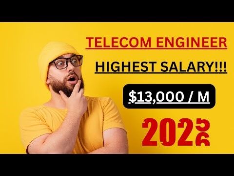 Discover the Country with the Highest Telecom Engineer Salaries!