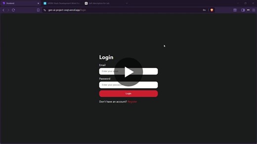#webdevelopment #reactjs #nodejs #ai #geminiai #fullstack #opentowork… | Shashank Tripathi