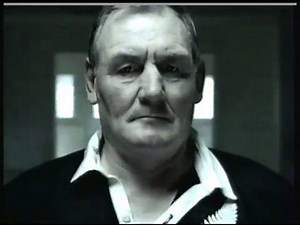 One of the best and most emotive TV commercials for adidas and the All Blacks created by Saatchi & Saatchi, New Zealand in 1999.'The legacy is more intimidating than the competition.' The commercial appeared following the release of the first All Blacks shirt from adidas - before this the kit had been provided by Canterbury. The film us staged in an old locker room and features six past (and present) All Black captains pulling on historically appropriate shirts. At the time, the appointment of a