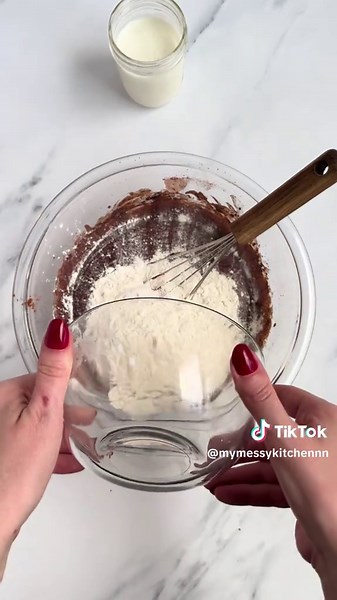 I love being able to make donuts at home especially when they’re as easy as these Glazed Chocolate Cake Donuts 🍩 soft chocolate donuts covered in the best vanilla icing, not to mention no deep fryer needed 😍 find the recipe by clicking the link in my bio & searching donuts or googling Glazed Chocolate Cake Donuts My Messy Kitchen #recipe #homemade #donuts #easyrecipe #fyp