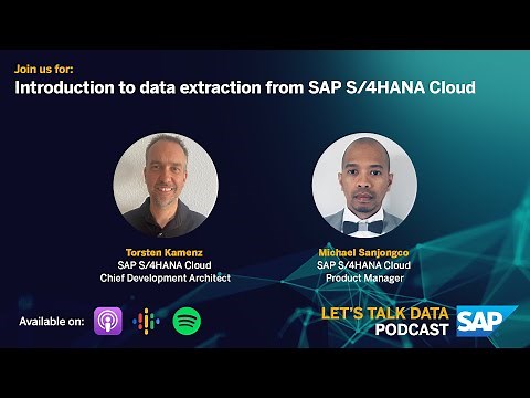 Introduction to data extraction from SAP S/4HANA Cloud