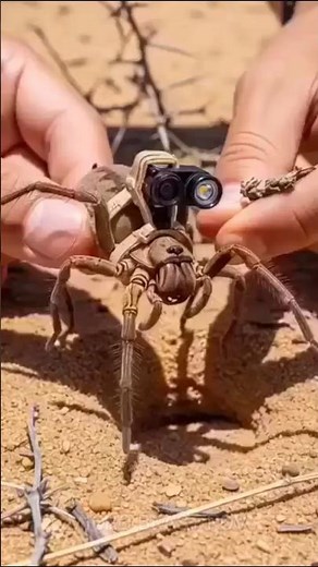 Camel Spider POV 😱 Camera on a Desert Predator