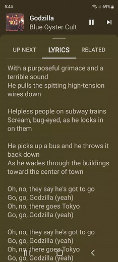 Blue Öyster Cult: Godzilla Rock Anthem