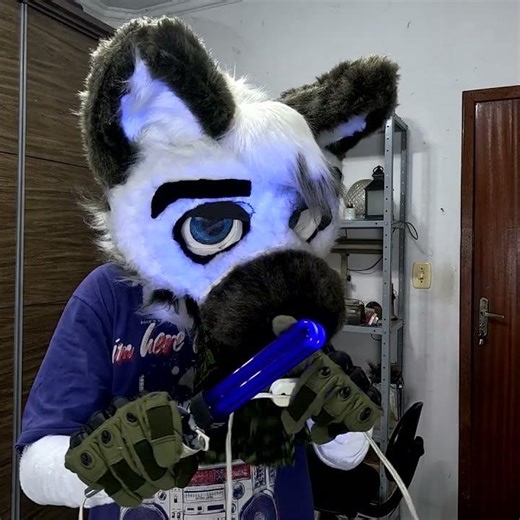 Modified Fluorescent Purple Light Bulb