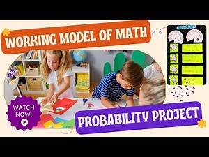 Working Model of Math for class 8,9,10 || Working Model on probability || Maths project.