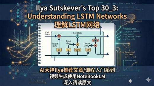 理解LSTM网络【Ilya Sutskever's Top 30_3】