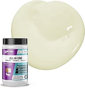 BEYOND PAINT - Furniture, Cabinets and More All-in-One Refinishing Paint Quart- Color: Off White