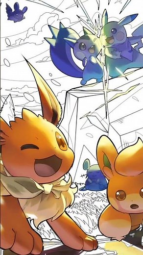 ⚡ Cute Eevee Adventure Wallpaper | Pokémon Anime Wallpaper 4K 📱✨