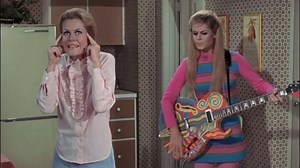 It seems like a normal morning until Samantha (Elizabeth Montgomery) finds out through the paper that Serena has become a hippie! From Season 4 Episode 21 'Hippie, Hippie, Hooray' - Serena has gone hippie and ends up on the front page of the newspaper and Darrin has to explain to the Tates about her identical cousin. After hurting Serena's feelings, Darrin can't provide proof of his story. Samantha also sings the If'n song. Watch More of Bewitched and Subscribe: http://www.youtube.com/bewitched 