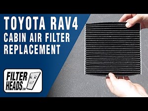 How to Replace Cabin Air Filter 2016 Toyota RAV4 | AQ1102C