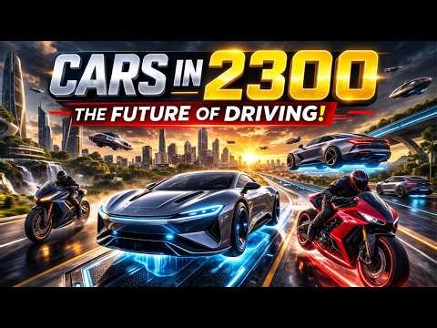 Future Cars 2300 – Hover Vehicles & Motorcycles