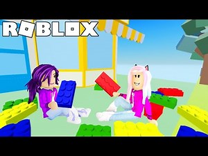 We built things with LEGOS in Roblox!