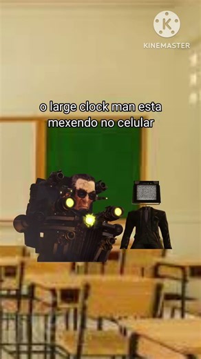 o large clock man mache no celular?? | turma do skibidi toilet