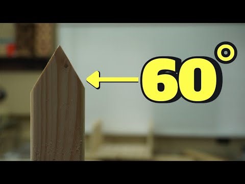 Cut Large Angles on your Miter Saw with this Jig!