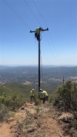 Powering progress with mega bundling! PG&E crews recently completed dozens of electrical projects in just 2 days instead of 2 weeks, reducing planned power outages by 50%. Watch our teams tackle the tough terrain to improve #safety and #reliability for our customers. #efficiency | Pacific Gas and Electric Company