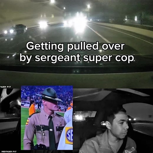 sergeant Super cop pulls me over😂 Be honest... what was the highest you've been pulled over for? #cars #bmw #dashcam #fyp #reels