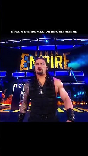 Roman Reigns vs Braun Strowman 🥵 | Steal Cage Match 🥶 | Raw 2017 Match Edit 💥