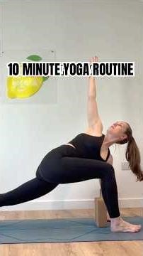 10 Minute Yoga Routine (STRETCH the whole body) #10minuteyoga #morningyoga #10minyoga #yogaroutine