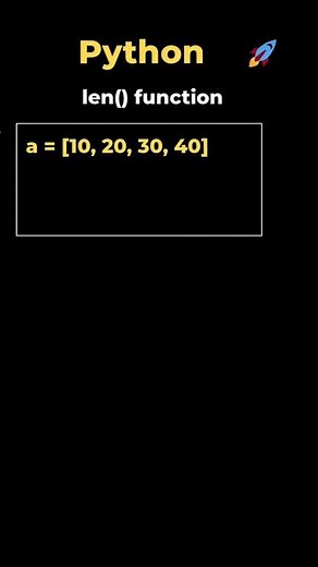 3. len() function in Python #datascience #coding