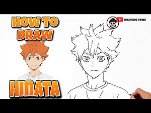 How To Draw Shoyo Hinata | Step By Step | HAIKYUU!! #haikyuu #haikyu #drawing