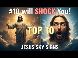 10 Unbelievable Jesus Sky Signs Caught On Camera (You MUST See #1)