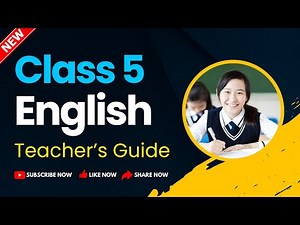 Class 5 English Teacher's Guide | New Course |