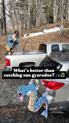 What’s Better Than Catching One Gyarados? 👀 (Dad Edition) #shorts #pokemon #dadlife #humor