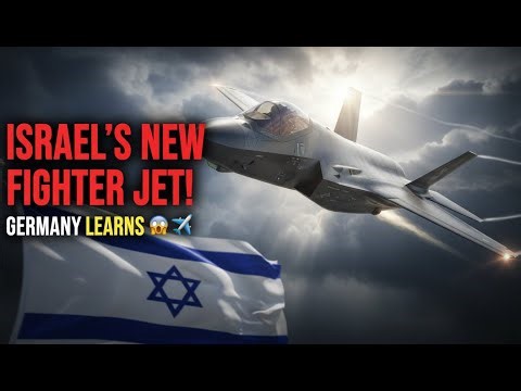 Israel Unveils New Fighter Jet! Germany Comes to Learn from Israel 😱✈️